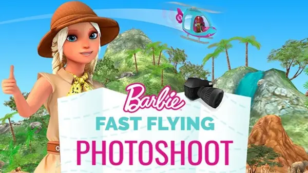 Barbie Fast Flying Photoshoot