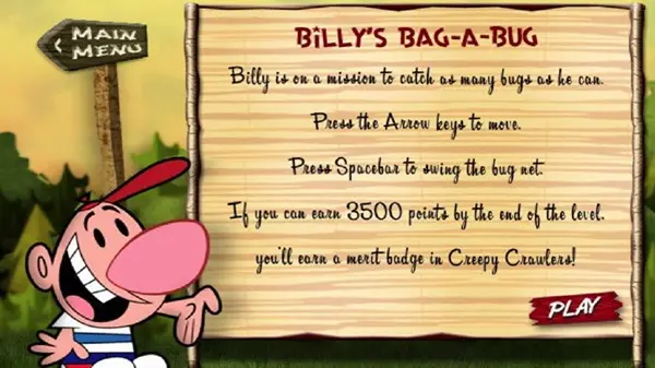 Billy's Bag-a-Bug