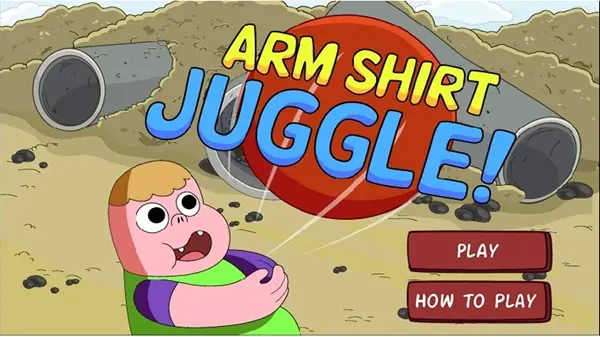 Clarence: Arm Shirt Juggle