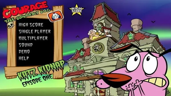 Courage the Cowardly Dog in Katz Kidnap