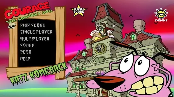 Courage the Cowardly Dog in Katz Komeback