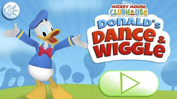 Donald's Dance And Wiggle