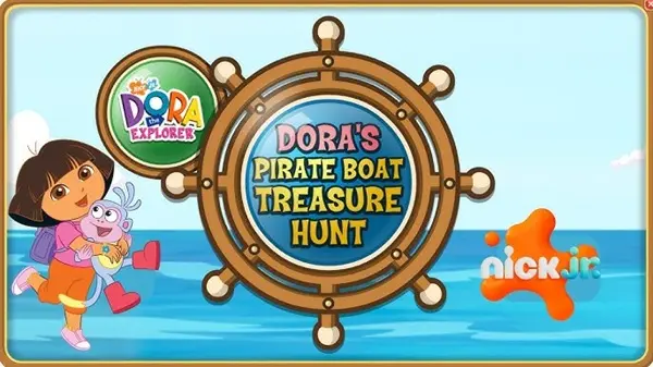 Dora's Pirate Boat Treasure Hunt