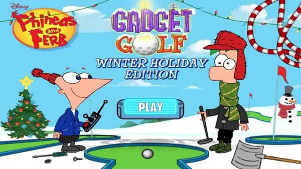 Gadget Golf: Winter Holiday Edition