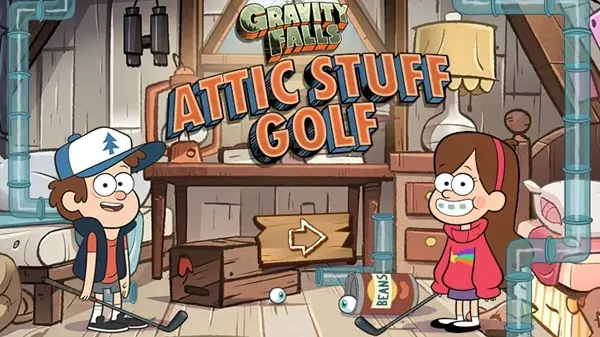Gravity Falls: Attic Stuff Golf