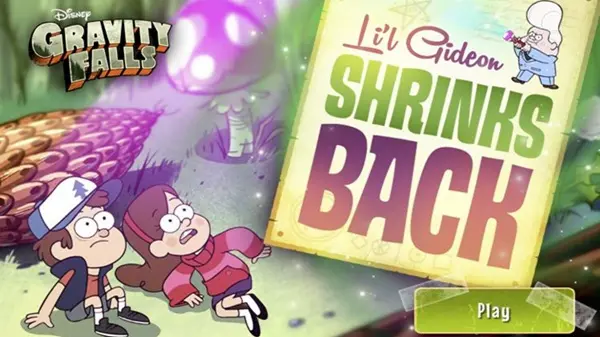 Gravity Falls: Li'l Gideon Shrinks Back