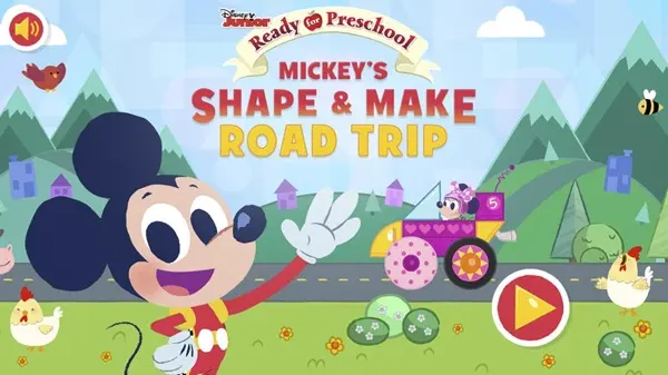Mickey's Shape and Make Road Trip