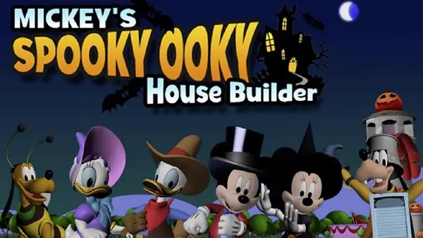 Mickey's Spooky Ooky House Builder