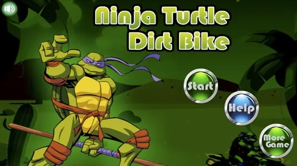 Ninja Turtle Dirt Bike