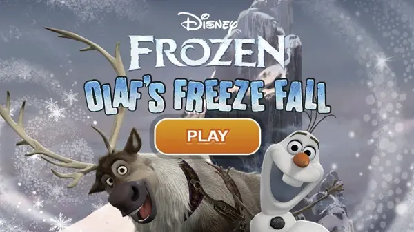 Olaf's Freeze Fall