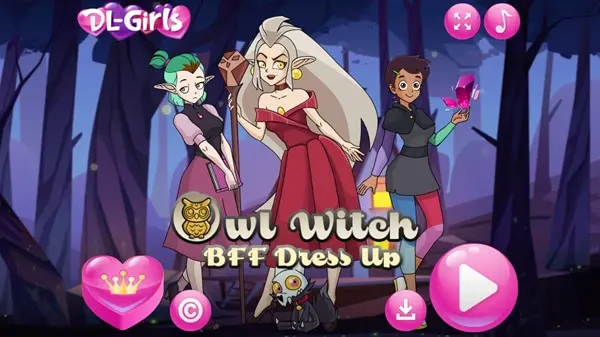 Owl Witch BFF Dress Up