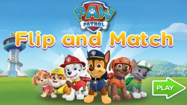 Paw Patrol Flip and Match