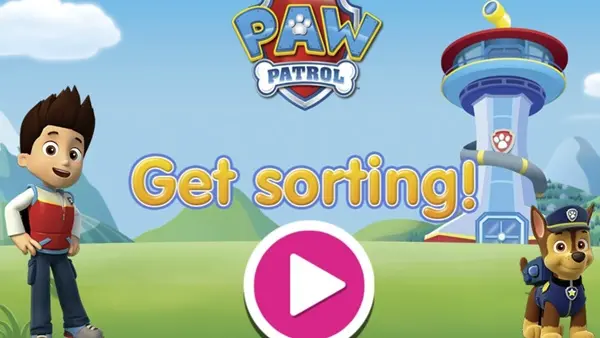 Paw Patrol Get Sorting