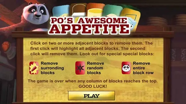 Po's Awesome Appetite