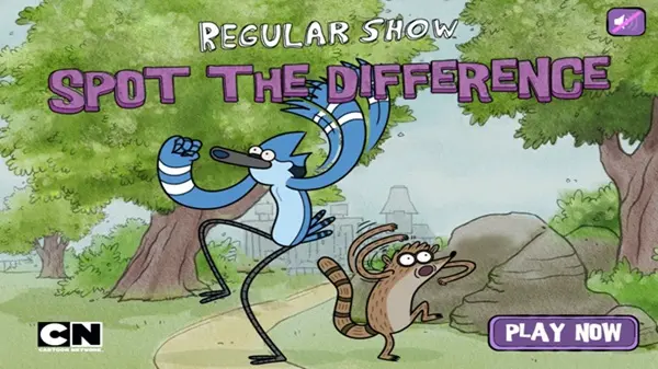 Regular Show: Spot the Difference