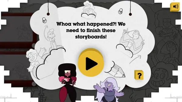 Steven Universe: Storyboard Game