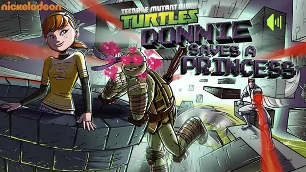 Teenage Mutant Ninja Turtles: Donnie Saves A Princess