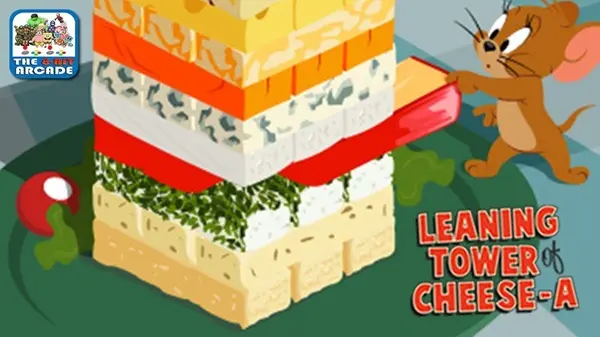 Tom and Jerry Leaning Tower Cheese