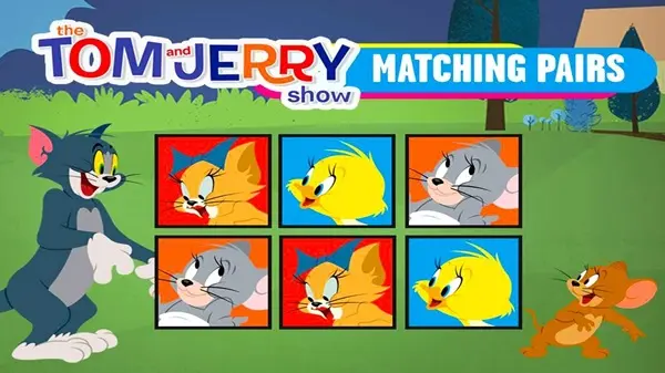 Tom and Jerry Matching Pairs