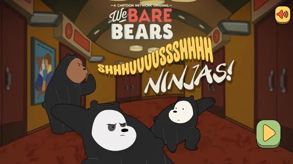 We Bare Bears: Shush Ninjas