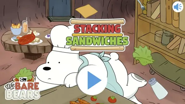 We Bare Bears: Stacking Sandwiches